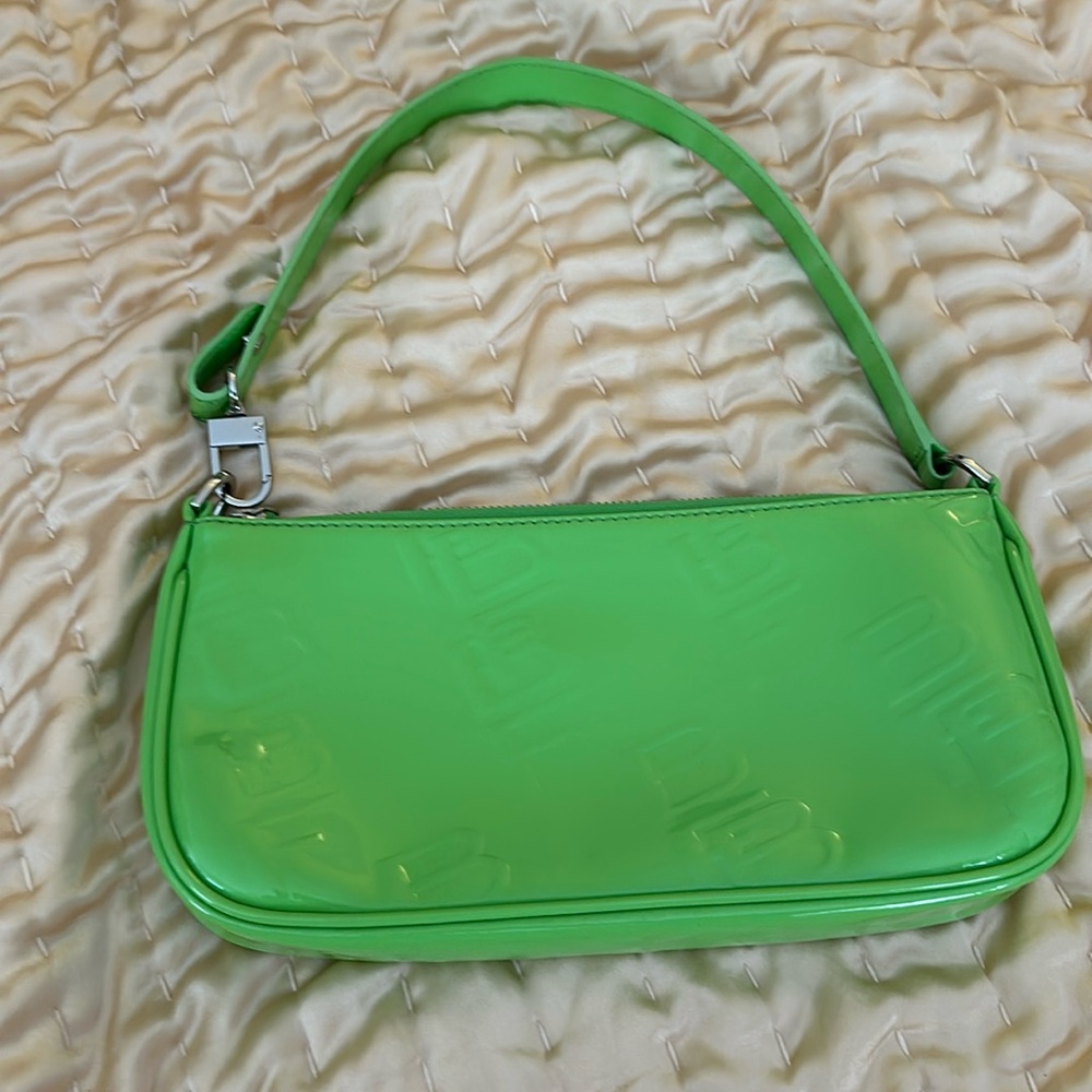 BY FAR Rachel Logo-Embossed Leather
Shoulder Bag